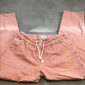 Pact Women's Pink Straight Leg Pants